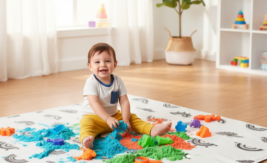 Waterproof Messy Mat | Non-Slip Baby Feeding, Play & Craft Mat