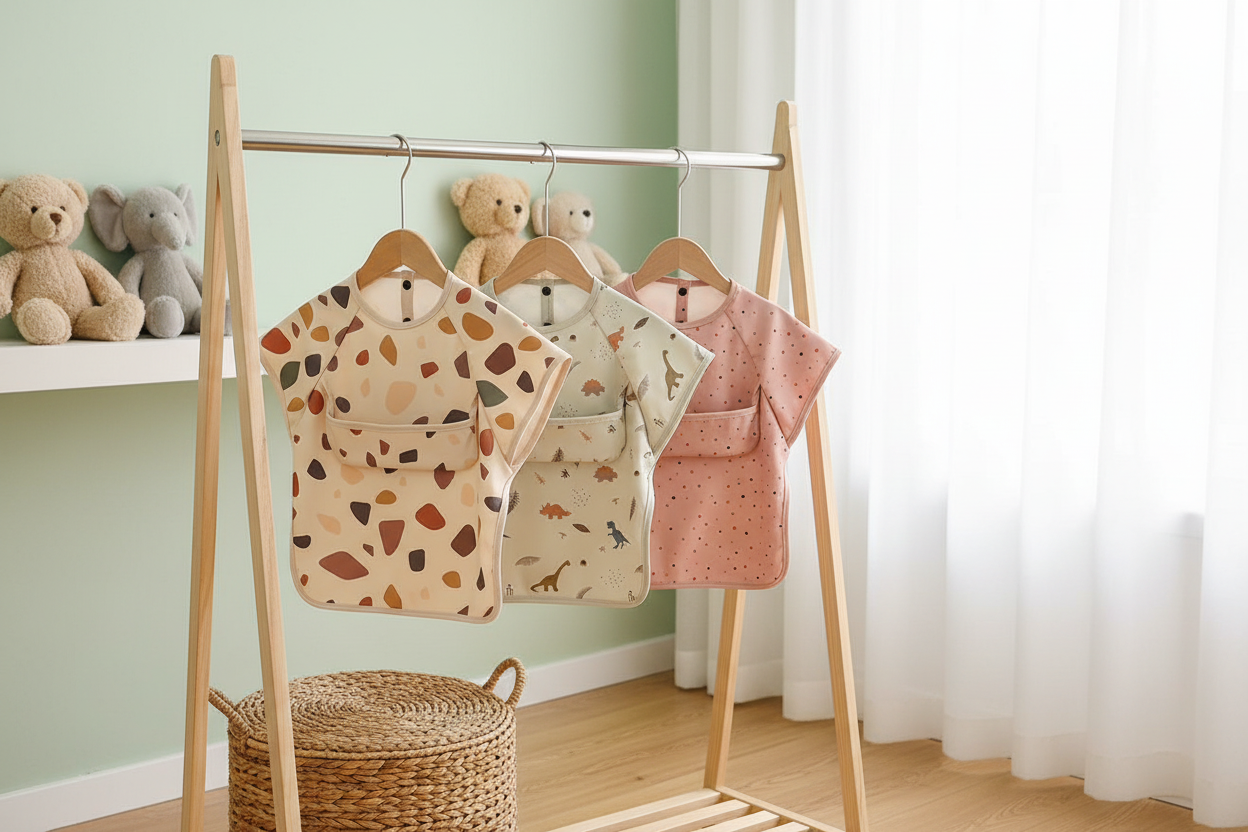 All 3 Bibs in Nursery - Correct Bibs