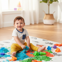 Waterproof Messy Mat | Non-Slip Baby Feeding, Play & Craft Mat