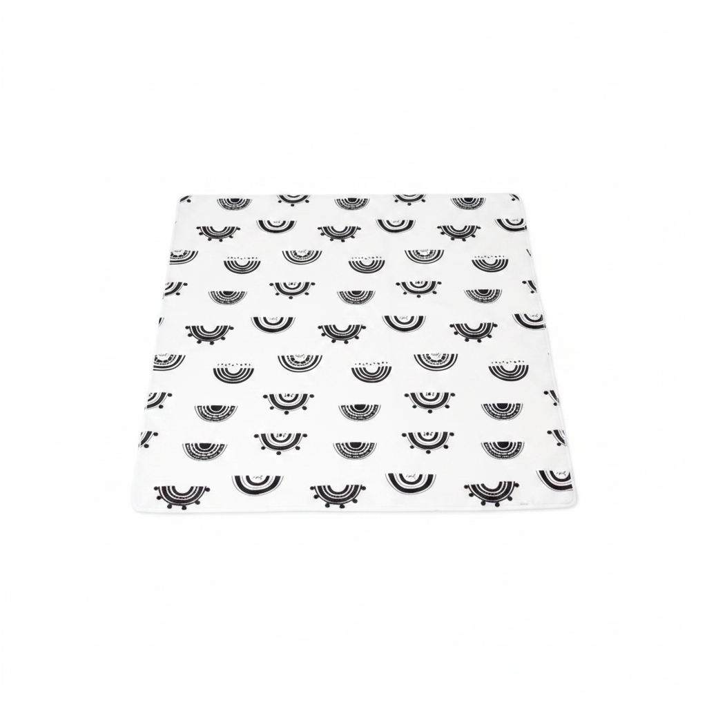 Boho Arches B&W Flat Lay