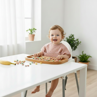 Soft Sleeve Waterproof Baby/Toddler Bibs | Full Coverage Feeding Smock 6–36 Months