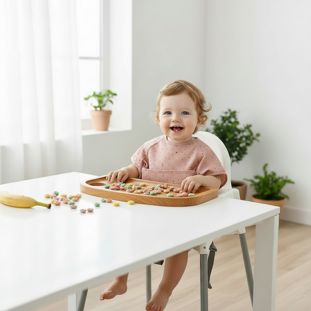 Soft Sleeve Waterproof Baby/Toddler Bibs | Full Coverage Feeding Smock 6–36 Months