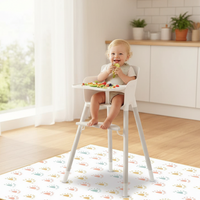 Waterproof Messy Mat | Non-Slip Baby Feeding, Play & Craft Mat